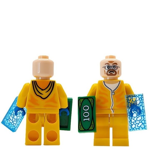 Breaking Bad 7 Minifigure Set - Custom Minifigures Figure Walter White Jesse - Picture 2 of 12
